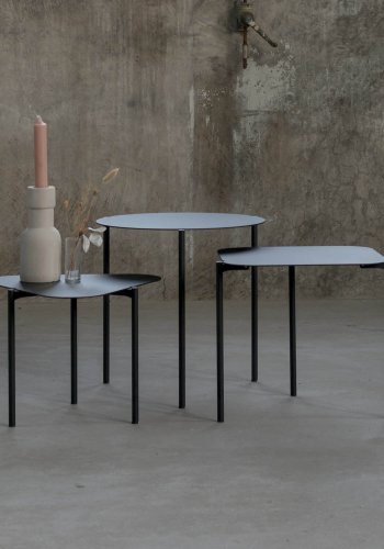 SPINDER DESIGN Do-re-mi sideborde - sort stl (st m. 3)