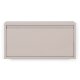 SPINDER DESIGN Billy 1 skoskab, m. 1 lge - rektangulr - taupe stl (75x37,5)
