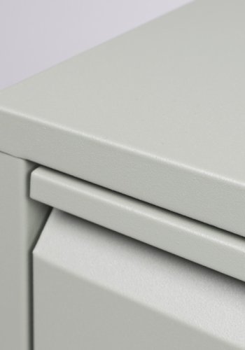 SPINDER DESIGN rektangulr Billy skoskab, m. 2 lger - grn stl 