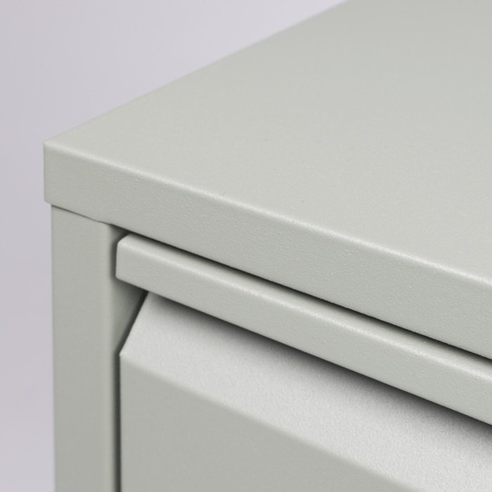 SPINDER DESIGN rektangulr Billy skoskab, m. 2 lger - grn stl 