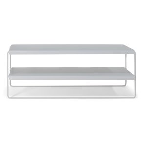 TORNA DESIGN Gabi 100 skoreol, m. 2 hylder - hvid stl (B:103)