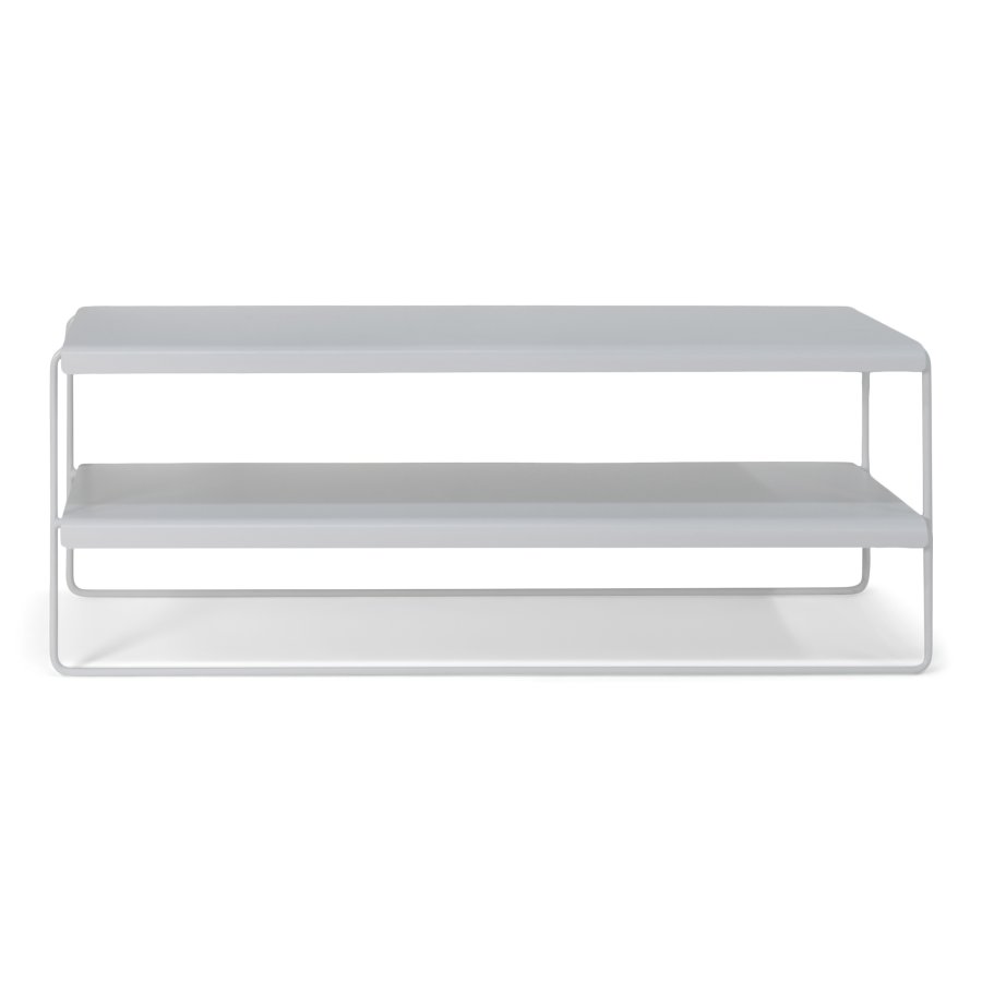 TORNA DESIGN Gabi 100 skoreol, m. 2 hylder - hvid stl (B:103)