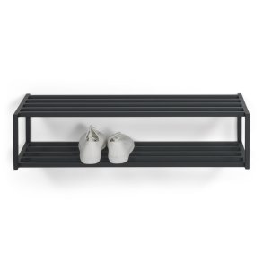 SPINDER DESIGN School skohylde, m. 2 hylder - sort stl