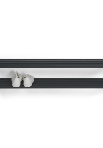 SPINDER DESIGN School skoreol, m. 2 hylder - sort stl (118x20,5)