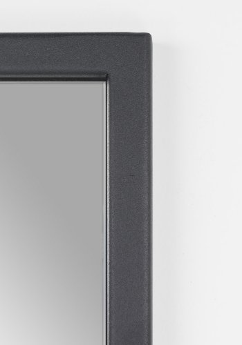 SPINDER DESIGN School vgspejl, L  - spejlglas og sort stl (160x30)