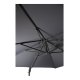 VENTURE DESIGN Leeds parasol med tilt, 3x3m - gr, sort aluminium og stl 