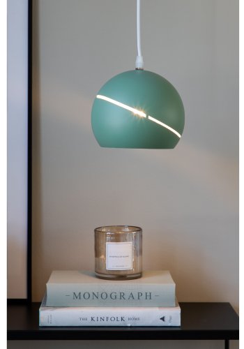 VENTURE DESIGN Wei loftlampe - grn jern