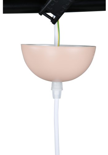 VENTURE DESIGN Tubbie loftlampe - natur tr og lyserd jern