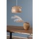 VENTURE DESIGN Tubbie loftlampe - natur tr og beige jern