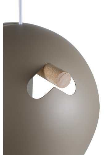 VENTURE DESIGN Tubbie loftlampe - natur tr og beige jern