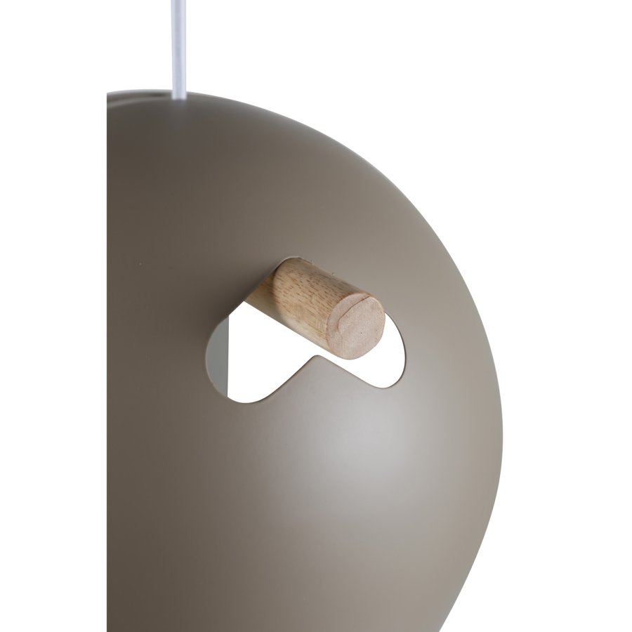 VENTURE DESIGN Tubbie loftlampe - natur tr og beige jern