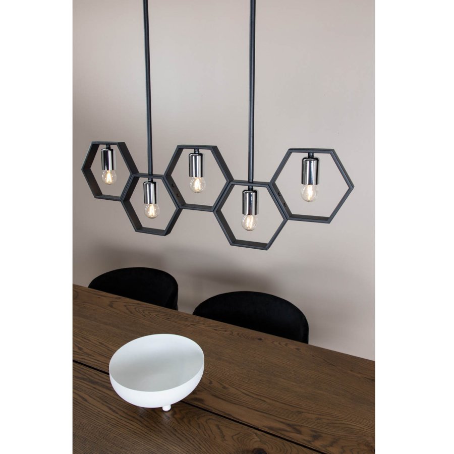 VENTURE DESIGN Queen B loftlampe - sort jern