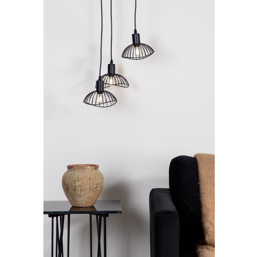VENTURE DESIGN Elsa loftlampe - sort jern