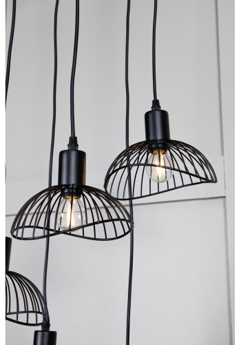 VENTURE DESIGN Elsa loftlampe - sort jern