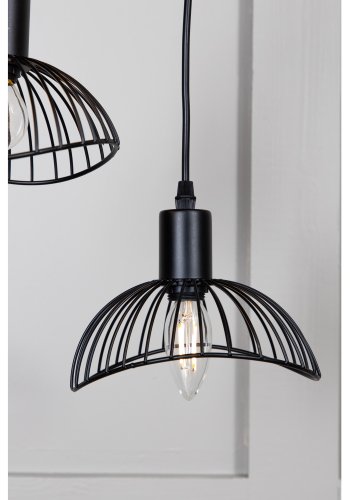 VENTURE DESIGN Elsa loftlampe - sort jern