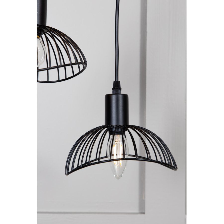 VENTURE DESIGN Elsa loftlampe - sort jern