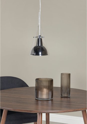 VENTURE DESIGN Sirius pendel - klar glas og sort metal ( 25)