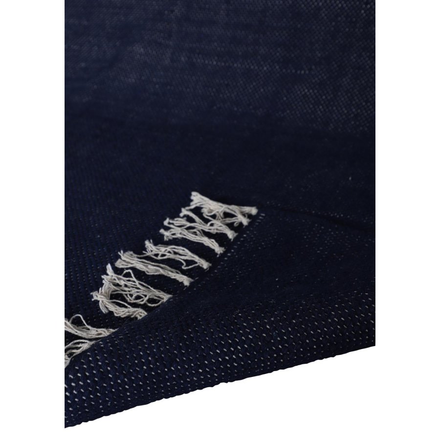 VENTURE DESIGN Panipat gulvtppe - bl bomuld (170x240) 