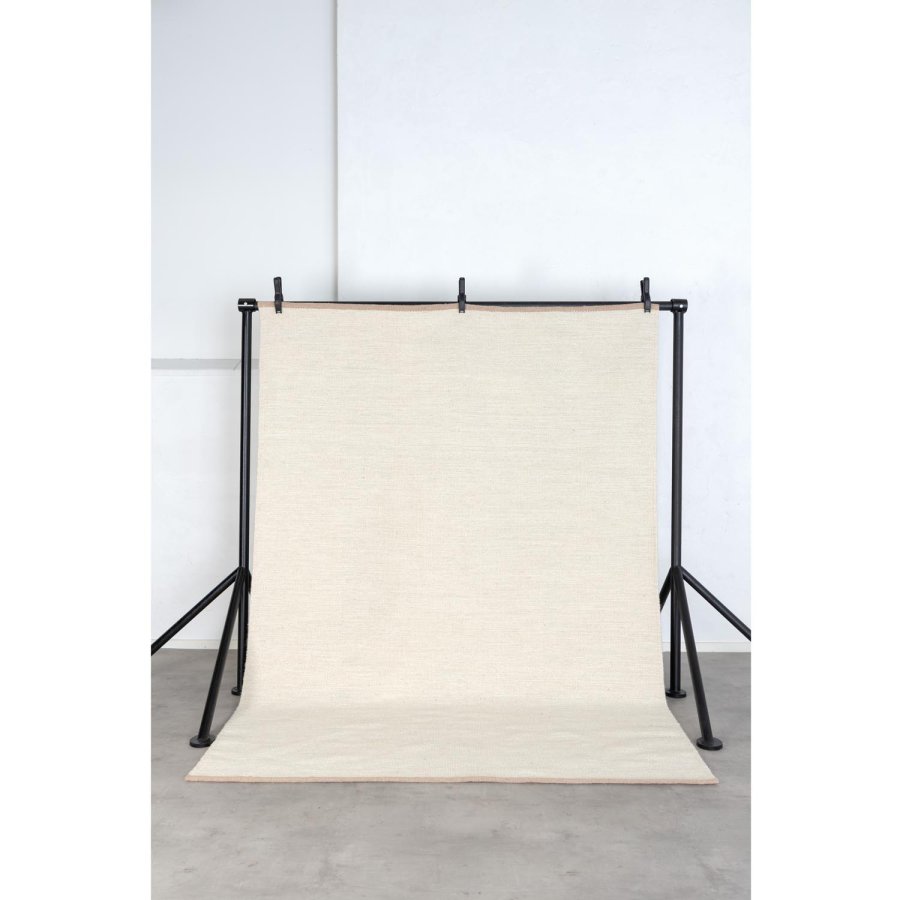 VENTURE DESIGN Jaipur gulvtppe - beige uld og bomuld (170x240)