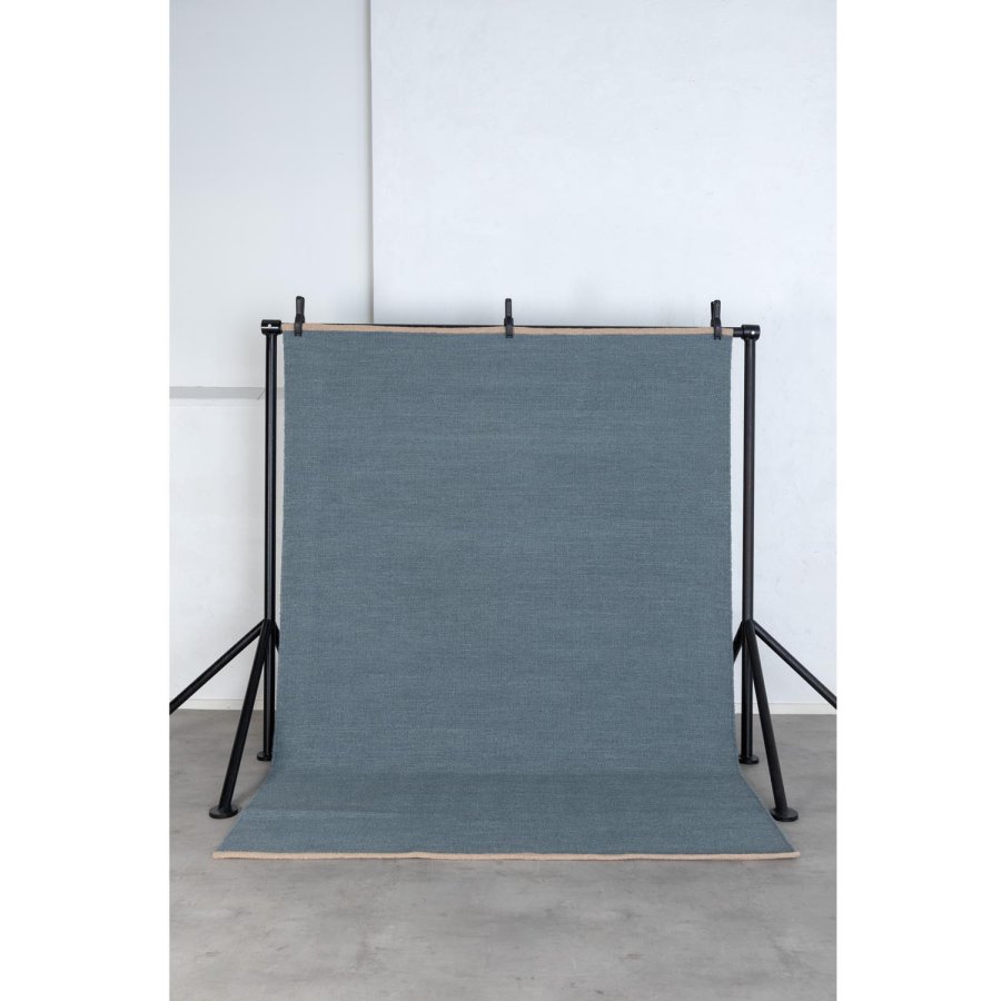 VENTURE DESIGN Jaipur gulvtppe - bl uld og bomuld (170x240)