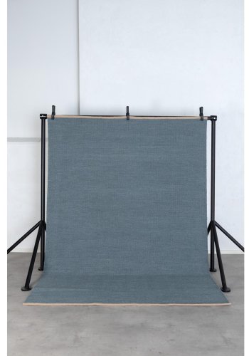 VENTURE DESIGN Jaipur gulvtppe - bl uld og bomuld (200x300) 