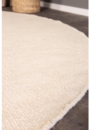 VENTURE DESIGN Jaipur gulvtppe - beige uld og bomuld (200)