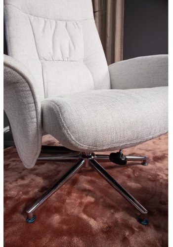 VENTURE DESIGN Indra gulvtppe - rosa viskose og bomuld (200)