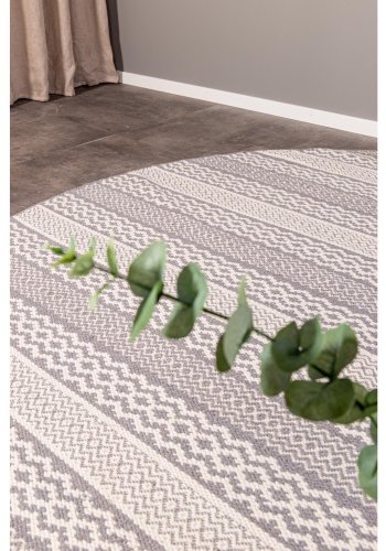 VENTURE DESIGN Sishu gulvtppe - lysegr uld og bomuld (200)