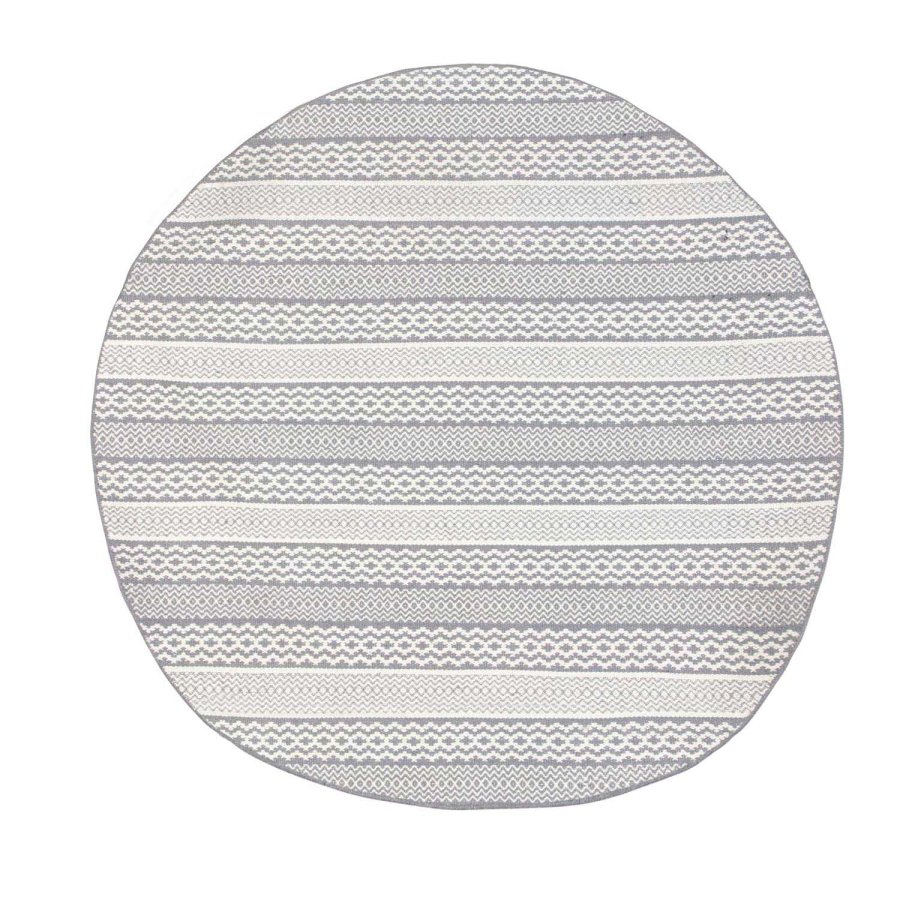 VENTURE DESIGN Sishu gulvtppe - lysegr uld og bomuld (200)