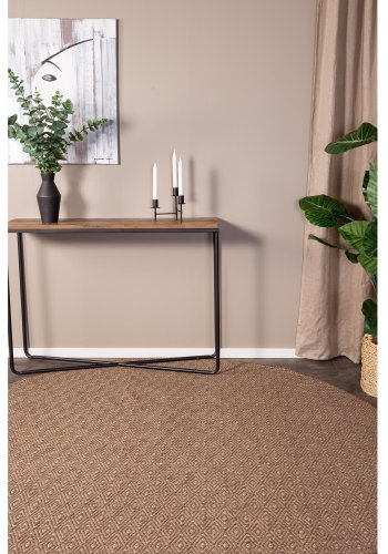 VENTURE DESIGN Julana gulvtppe - brun uld og polyester (200) 
