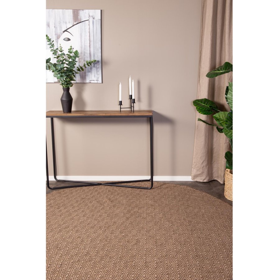 VENTURE DESIGN Julana gulvtppe - brun uld og polyester (200) 