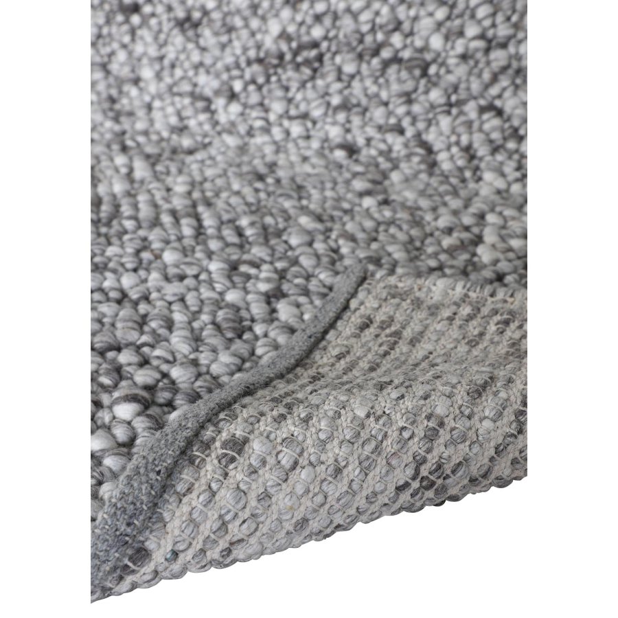 VENTURE DESIGN Jajru gulvtppe - lysegr uld og viskose (200x300) 