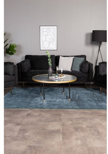 VENTURE DESIGN Boom lnestol, m. armln - sort polyester og metal og metal