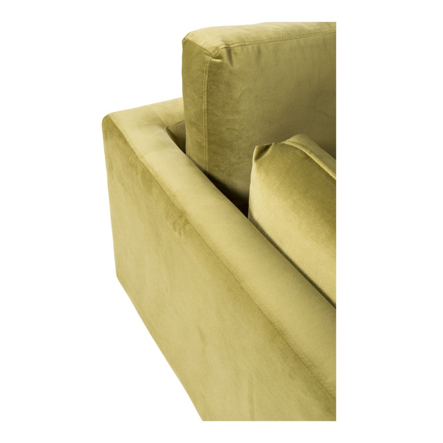 VENTURE DESIGN Boom lnestol, m. armln - grn polyester og metal