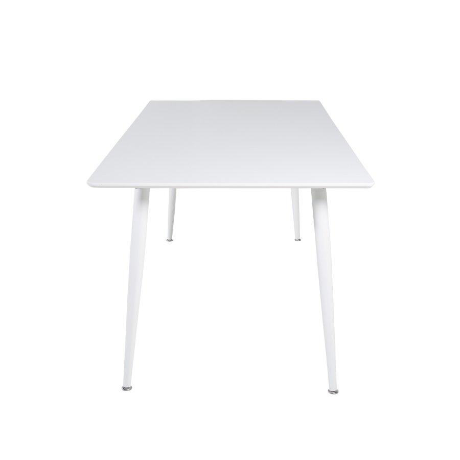 VENTURE DESIGN Polar spisebord - hvid MDF og hvid metal (180x90)