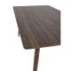 VENTURE DESIGN Polar spisebord - valnddebrun MDF og valnddebrun metal (180x90)