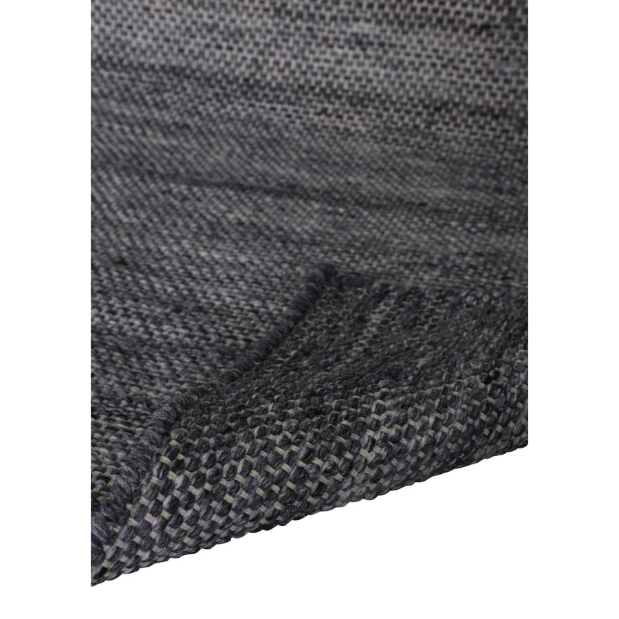 VENTURE DESIGN Devi gulvtppe - grafitgr polyester og bomuld (170x240)
