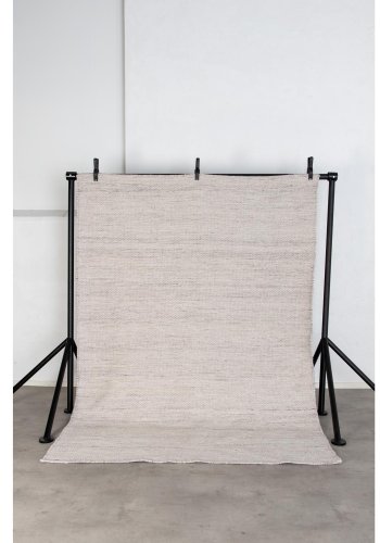 VENTURE DESIGN Devi gulvtppe - beige polyester og bomuld (200x300)