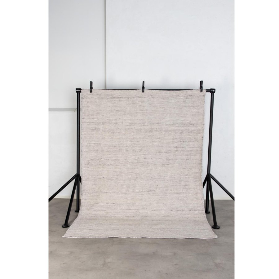 VENTURE DESIGN Devi gulvtppe - beige polyester og bomuld (200x300)