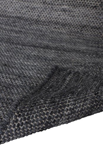 VENTURE DESIGN Devi gulvtppe - grafitgr polyester og bomuld (200x300)