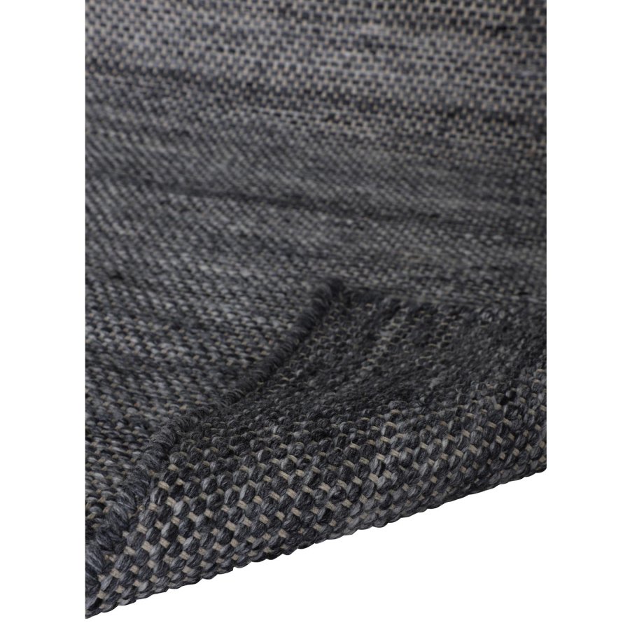 VENTURE DESIGN Devi gulvtppe - grafitgr polyester og bomuld (200x300)