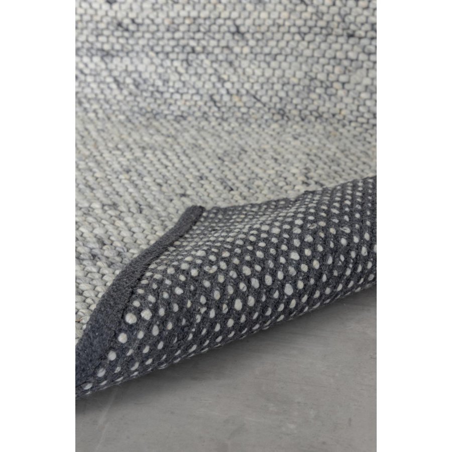 VENTURE DESIGN Ganga gulvtppe - gr uld og bomuld (170x240)