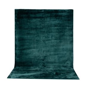 VENTURE DESIGN Indra gulvtppe - grn viskose og bomuld (170x240)