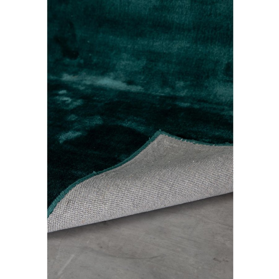 VENTURE DESIGN Indra gulvtppe - grn viskose og bomuld (170x240)