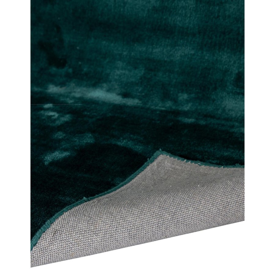 VENTURE DESIGN Indra gulvtppe - grn viskose og bomuld (170x240)