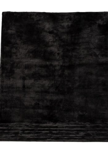 VENTURE DESIGN Indra gulvtppe - mrkegr viskose og bumuld (200x300)