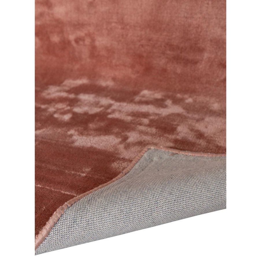 VENTURE DESIGN Indra gulvtppe - rosa viskose og bomuld (200x300)