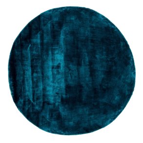 VENTURE DESIGN Indra gulvtppe - turkis viskose og bomuld (200)