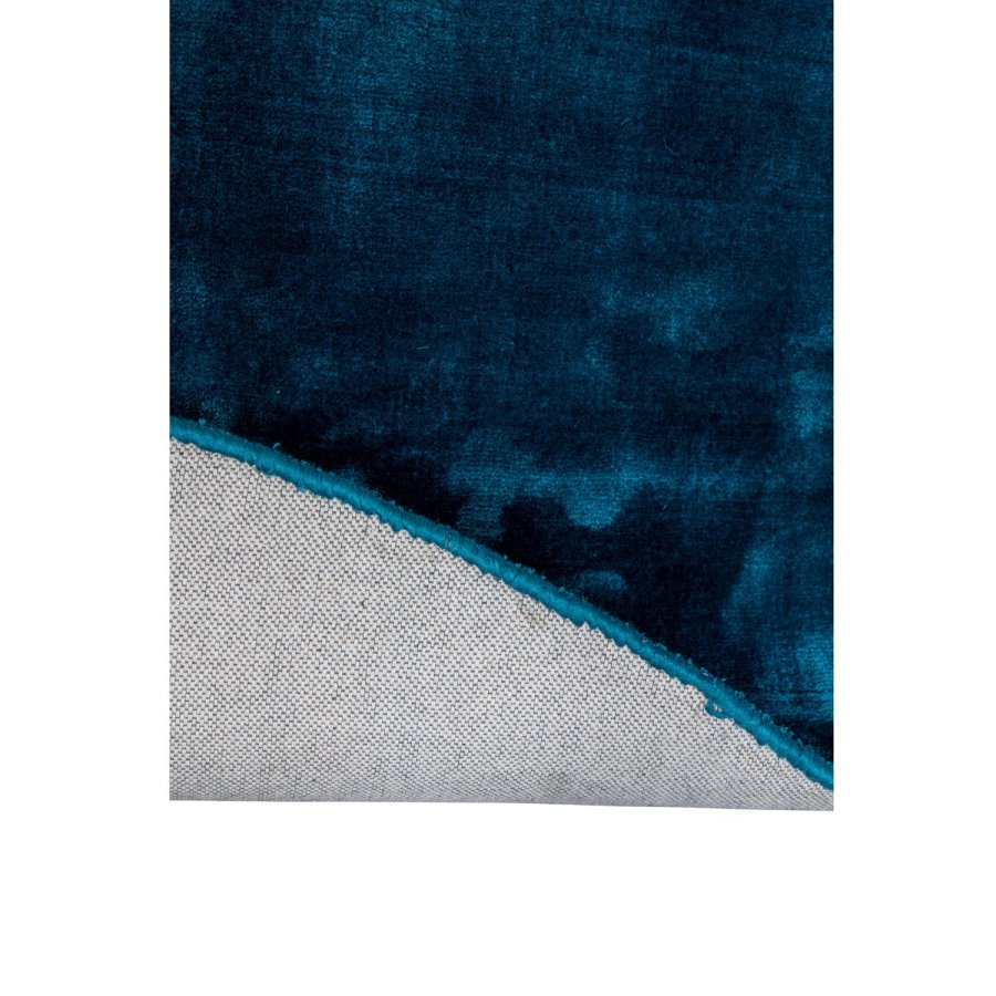 VENTURE DESIGN Indra gulvtppe - turkis viskose og bomuld (200)