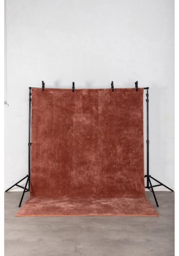 VENTURE DESIGN Undra gulvtppe - dusty pink viskose (200x300)